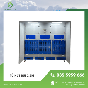 TỦ HÚT BỤI 2,5M