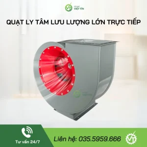 VT122-A QUẠT LY TÂM LƯU LƯỢNG LỚN TRỰC TIẾP